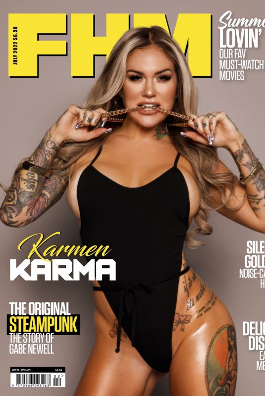 KARMEN KARMA for FHM Magazine, July 2022