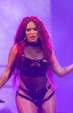 KAROL G Performs at $trip Love Tour at Allstate Arena in Rosemont 09/06/2022