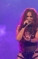 KAROL G Performs at $trip Love Tour at Allstate Arena in Rosemont 09/06/2022