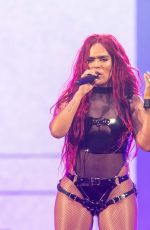 KAROL G Performs at $trip Love Tour at Allstate Arena in Rosemont 09/06/2022
