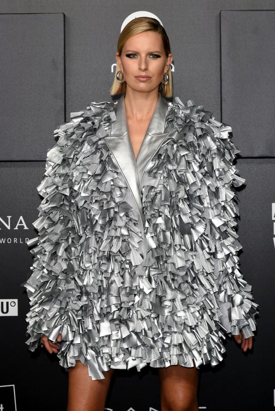 KAROLINA KURKOVA at About You Fashion Show in Milan 09/20/2022