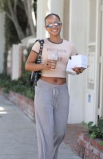 KARRUECHE TRAN Leaves Kate Somerville in West Hollywood 09/29/2022