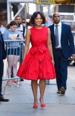 KAT GRAHAM Arrives at ABC Studios in New York 09/01/2022
