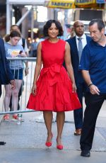 KAT GRAHAM Arrives at ABC Studios in New York 09/01/2022