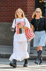 KATE and LILA GRACE MOSS Out and About in New York 09/16/2022