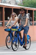 KATE HUDSON and Danny Fujikawa Out for CitiBike Ride in New York 09/05/2022