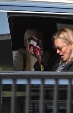 KATE MOSS Arrives at JFK Airport in New York 09/08/2022