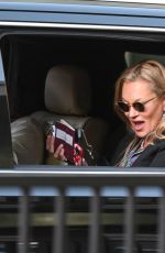 KATE MOSS Arrives at JFK Airport in New York 09/08/2022