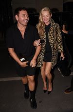 KATE MOSS Arrives at Versace Party at Milan Fashion Week 09/23/2022