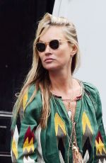 KATE MOSS Out and About in London 09/02/2022