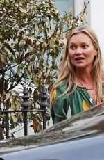 KATE MOSS Out and About in London 09/02/2022