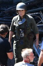 KATE WINSLET on the Set of Lee Miller