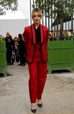 KATHERINE LANGFORD Arrives at Dior Fashion Show in Paris 09/27/2022