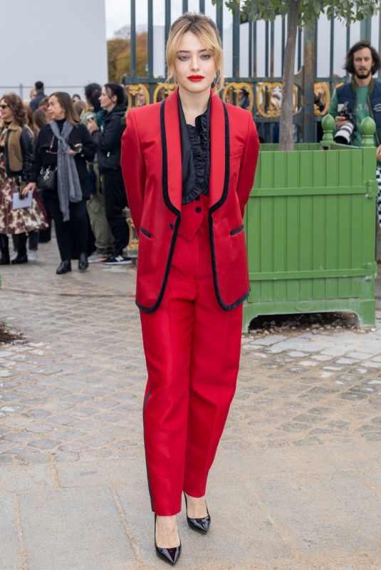 KATHERINE LANGFORD at Christian Dior Show at Paris Fashion Week 09/27/2022