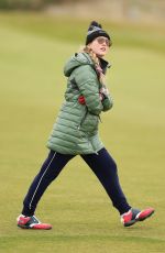 KATHRYN NEFTON Playing Golf at Alfred Dunhill Links Championship in Scotland 09/28/2022