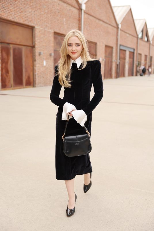 KATHRYN NEWTON Arrives at Tod’s Fashion Show in Milan 09/23/2022