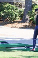 KATHRYN NEWTON Out for a Round of Golf in Westlake Village 09/19/2022