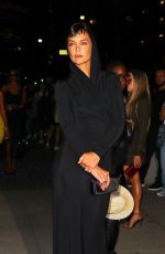 KATIE HOLMES Arrives at Tom Ford Fashion Show in New York 09/14/2022
