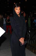 KATIE HOLMES Arrives at Tom Ford Fashion Show in New York 09/14/2022