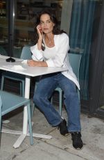 KATIE HOLMES in Denim Out in New York 09/05/2022