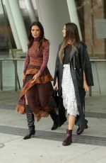 KATIE HOLMES Leaves Ulla Johnson Show at New York Fashion Week 09/11/2022