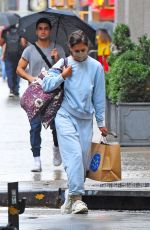 KATIE HOLMES Out and About in New York 09/06/2022