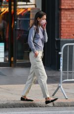 KATIE HOLMES Out and About in New York 09/13/2022