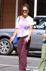KATIE HOLMES Out and About in New York 09/16/2022