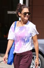 KATIE HOLMES Out and About in New York 09/16/2022