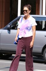 KATIE HOLMES Out and About in New York 09/16/2022