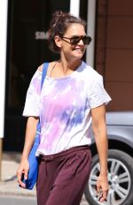 KATIE HOLMES Out and About in New York 09/16/2022