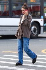 KATIE HOLMES Out and About in New York 09/20/2022