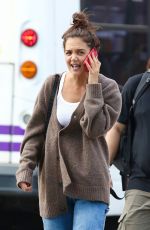 KATIE HOLMES Out and About in New York 09/20/2022