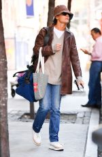 KATIE HOLMES Out and About in New York 09/27/2023