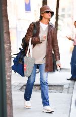 KATIE HOLMES Out and About in New York 09/27/2023
