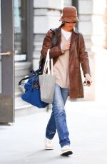 KATIE HOLMES Out and About in New York 09/27/2023