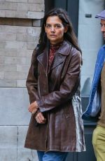 KATIE HOLMES Out with a Friend in New York 09/23/2022