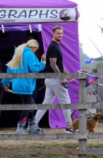 KATIE PRICE and Carl Woods Out in London 09/04/2022