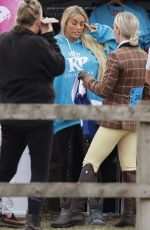 KATIE PRICE and Carl Woods Out in London 09/04/2022
