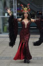 KATYA JONES at Wicked Witch for Snow White and The Seven Dwarfs Panto Photo Call in Manchester 09/04/2022