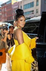 KEKE PALMER Arrives at Michael Kors Show at New York Fashion Week 09/14/2022