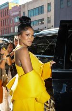 KEKE PALMER Arrives at Michael Kors Show at New York Fashion Week 09/14/2022