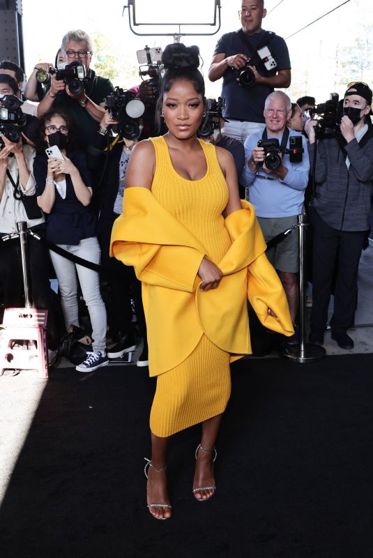KEKE PALMER at Michael Kors Show at New York Fashion Week 09/14/2022