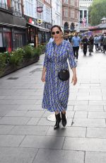 KELLY BROOK Leaves Heart Radio in London 09/05/2022