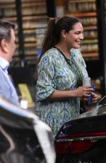 KELLY BROOK Out and About in London 08/31/2022