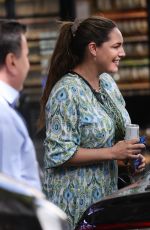 KELLY BROOK Out and About in London 08/31/2022