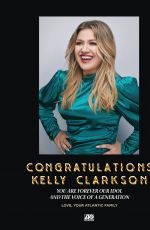 KELLY CLARKSON in Variety, September 2022