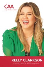 KELLY CLARKSON in Variety, September 2022