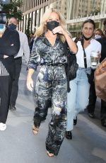 KELLY RIPA Arrives at SiriusXM Studios in New York 09/27/2022