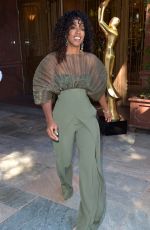 KELLY ROWLAND Arrives at an Emmys Event in Hollywood 09/11/2022